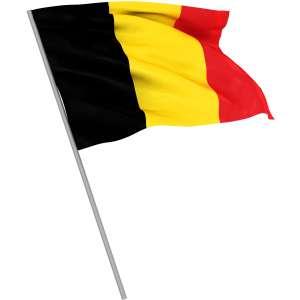 Belgische Vlag / 150 X 100 cm / Polyester / zwart/geel/rood